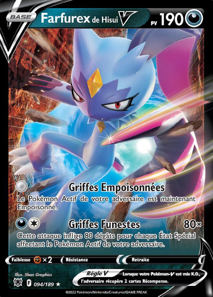 Carte Pokémon: Farfurex de Hisui V