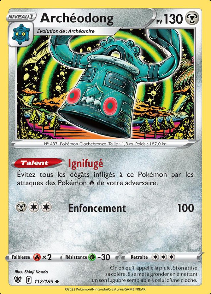 Carte Pokémon: Archéodong