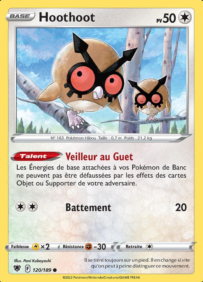 Carte Pokémon: Hoothoot