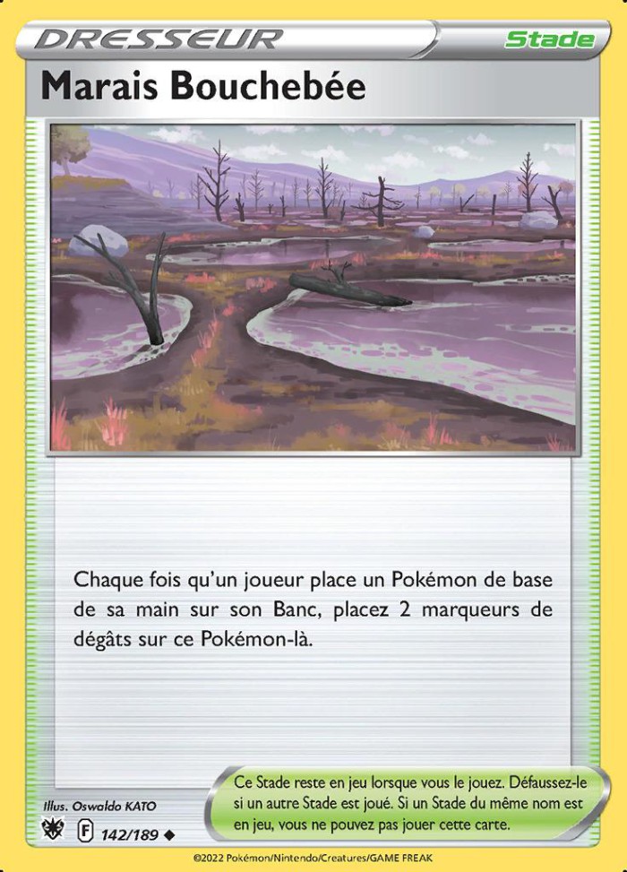 Carte Pokémon: Marais Bouchebée