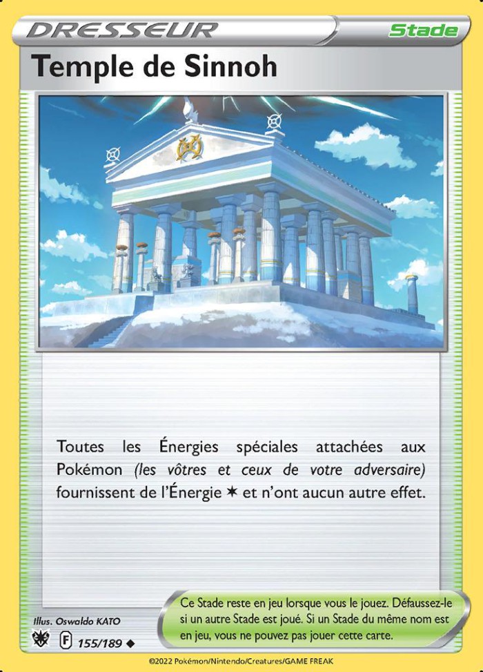 Carte Pokémon: Temple de Sinnoh