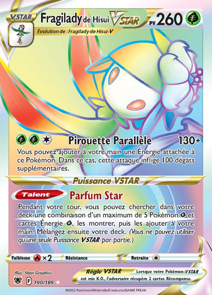 Carte Pokémon: Fragilady de Hisui VSTAR