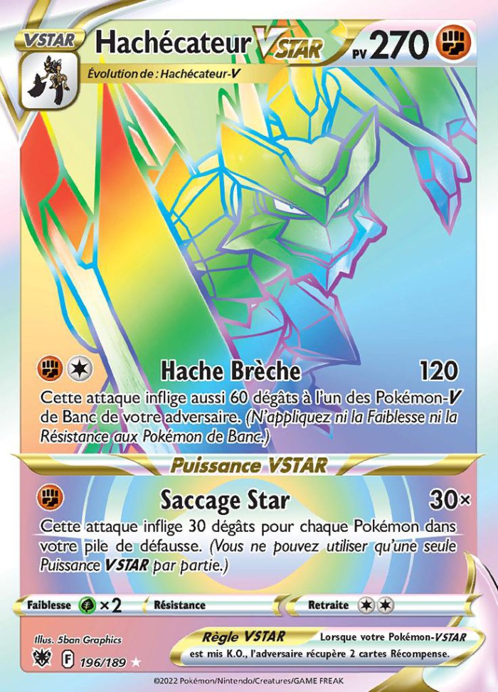 Carte Pokémon: Hachécateur VSTAR