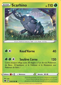 Carte Pokémon: Scarhino