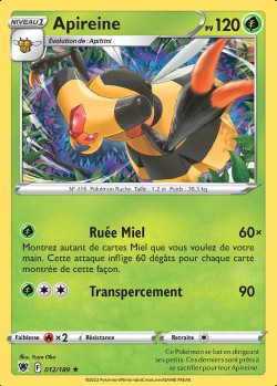 Carte Pokémon: Apireine