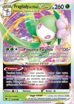 Carte Pokémon: Fragilady de Hisui VSTAR