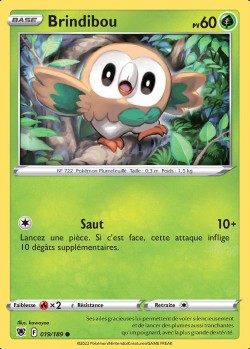 Carte Pokémon: Brindibou