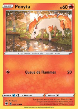 Carte Pokémon: Ponyta