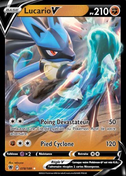 Carte Pokémon: Lucario V