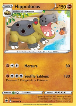 Carte Pokémon: Hippodocus