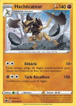 Carte Pokémon: Hachécateur