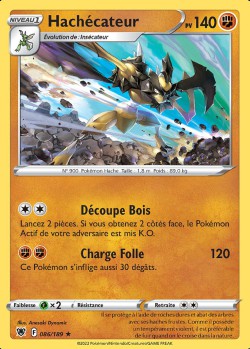 Carte Pokémon: Hachécateur