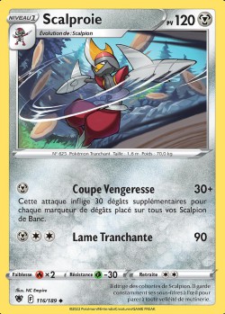 Carte Pokémon: Scalproie