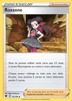 Carte Pokémon: Roxanne