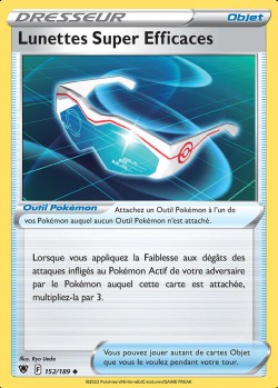 Carte Pokémon: Lunettes Super Efficaces