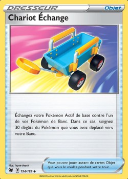 Carte Pokémon: Chariot Échange