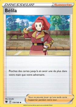 Carte Pokémon: Bélila