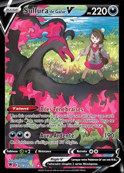 Carte Pokémon: Sulfura de Galar V