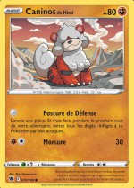 Carte Pokémon: Caninos