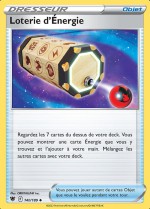 Carte Pokémon: Loterie d'Énergie