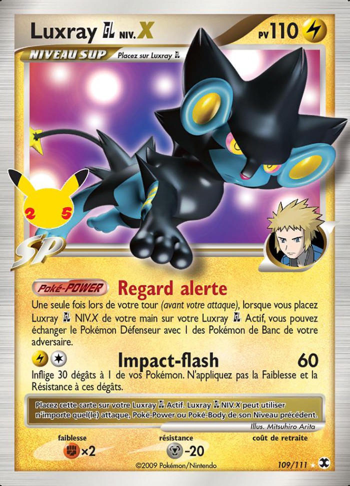 Carte Pokémon: Luxray GL NIV.X