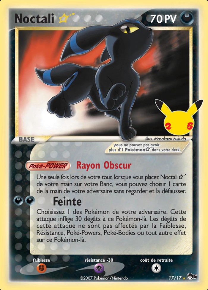 Carte Pokémon: Noctali star