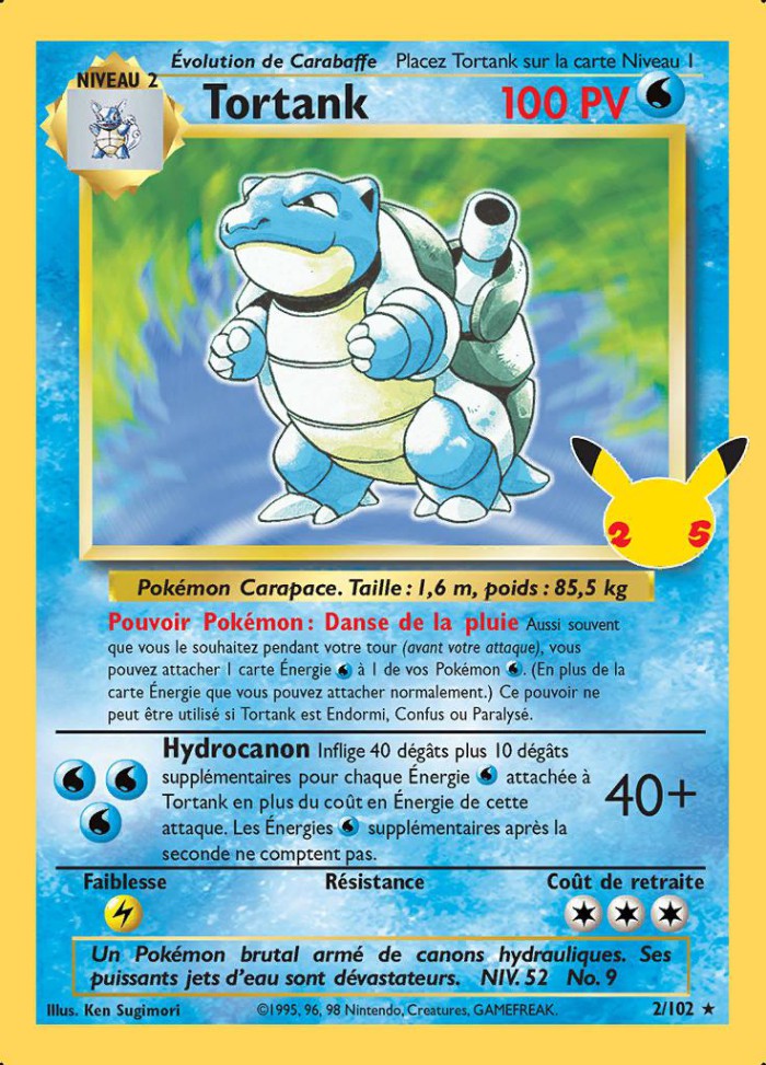 Carte Pokémon: Tortank