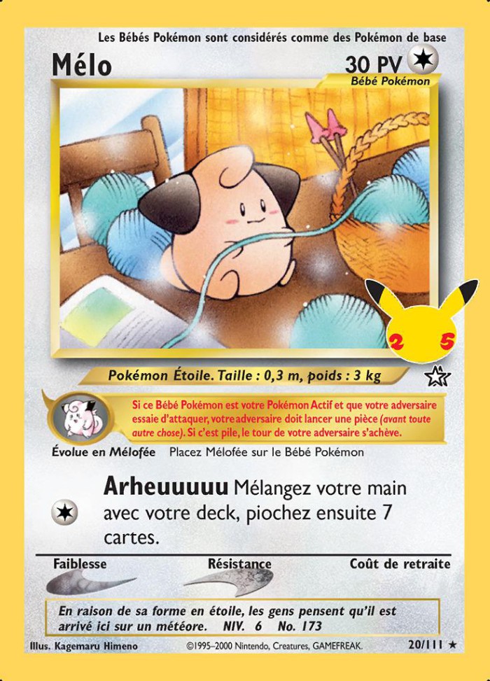 Carte Pokémon: Mélo