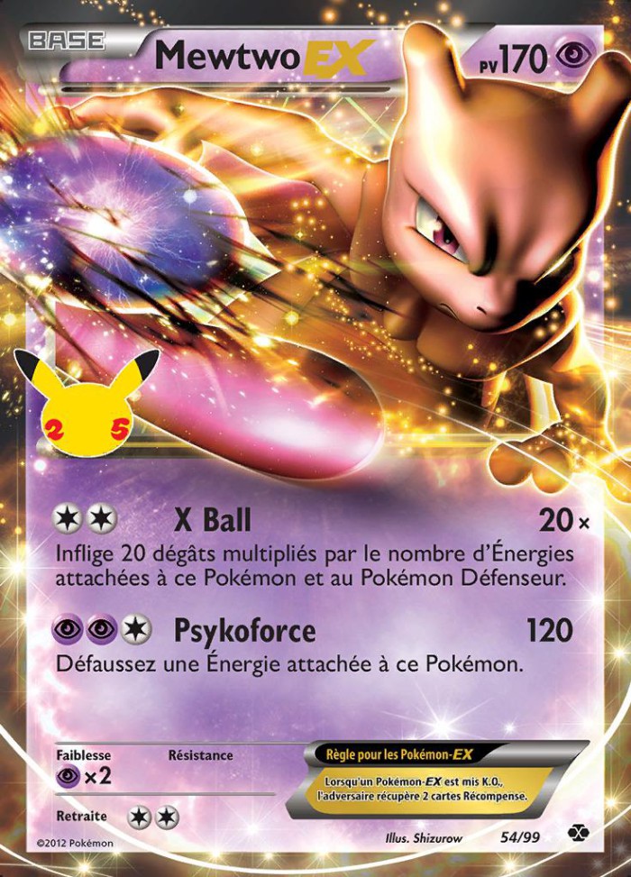 Carte Pokémon: Mewtwo EX