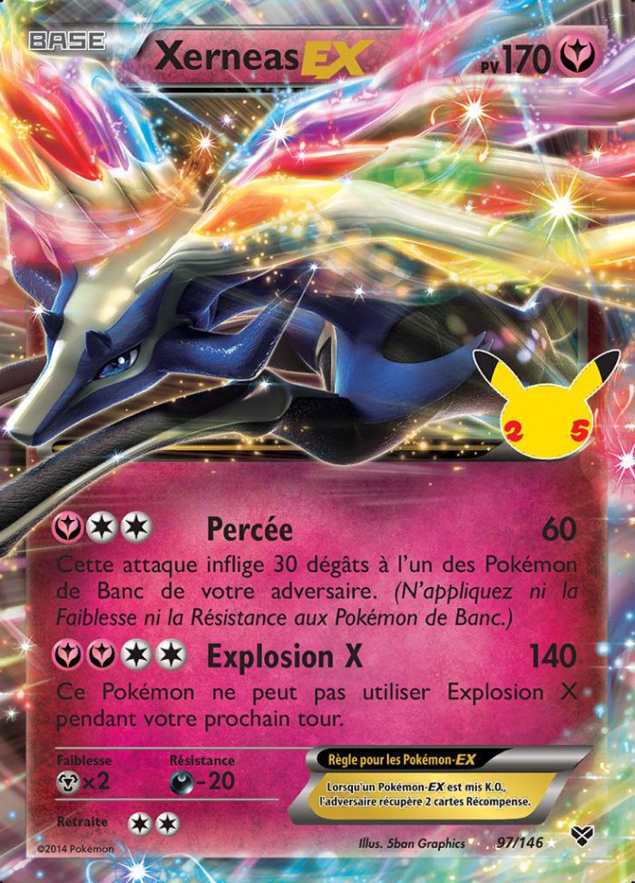 Carte Pokémon: Xerneas EX