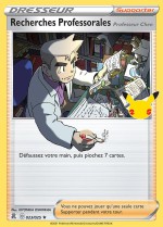 Carte Pokémon: Recherches Professorales