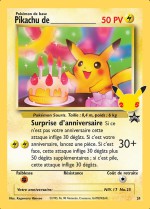 Carte Pokémon: Pikachu