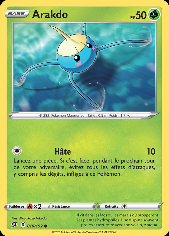 Carte Pokémon: Arakdo