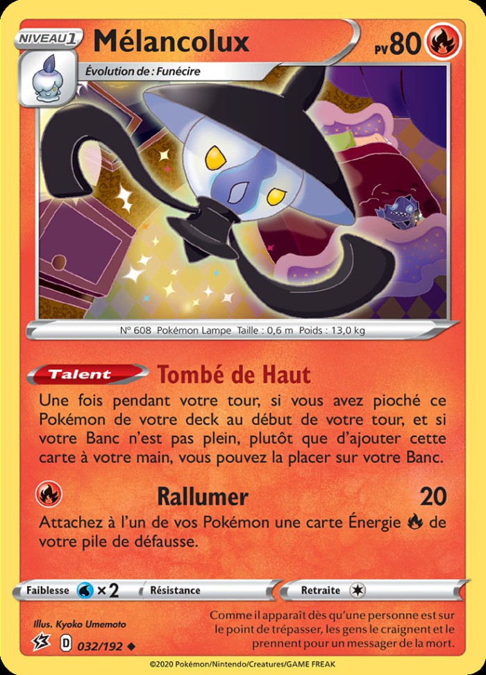 Carte Pokémon: Mélancolux