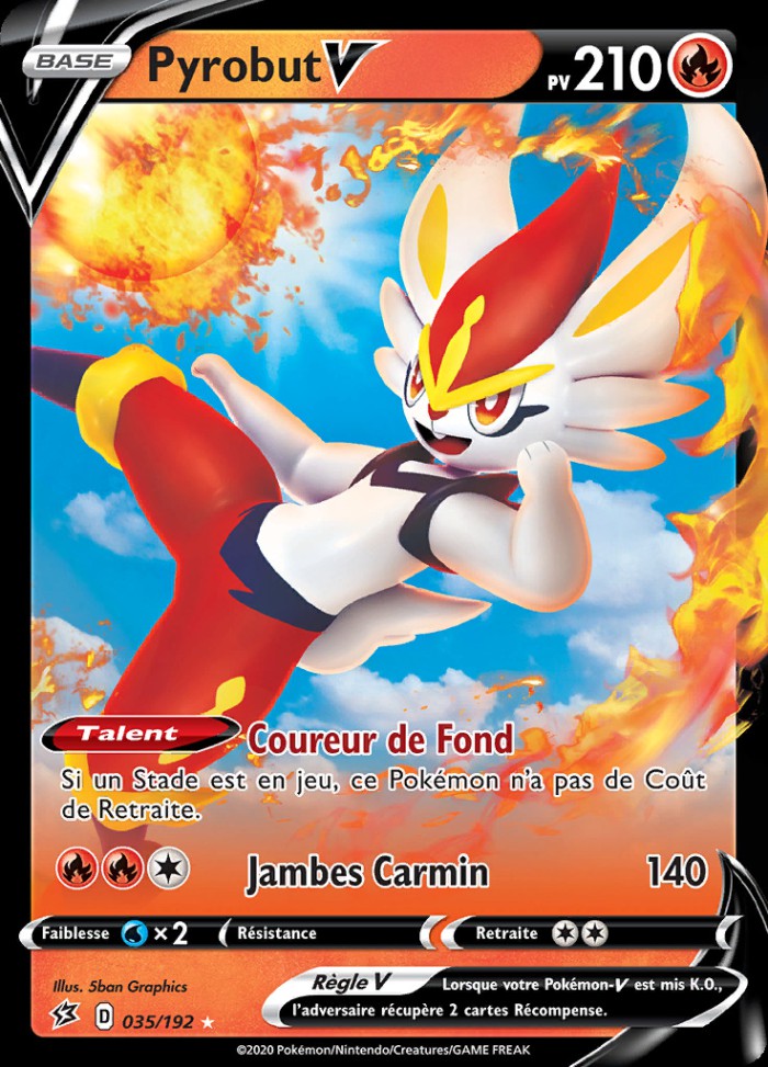 Carte Pokémon: Pyrobut V