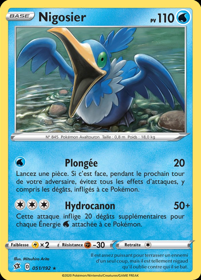 Carte Pokémon: Nigosier