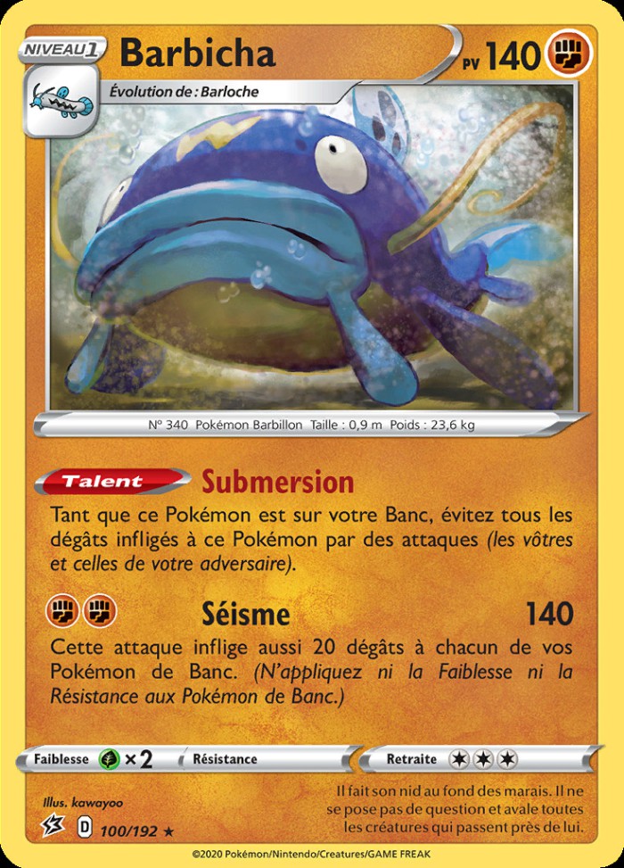 Carte Pokémon: Barbicha