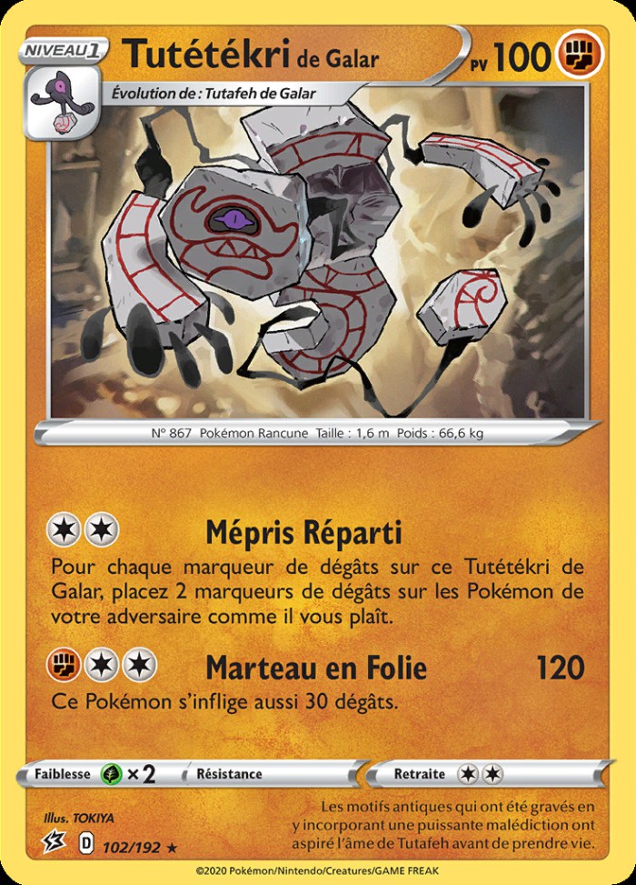 Carte Pokémon: Tutétékri de Galar