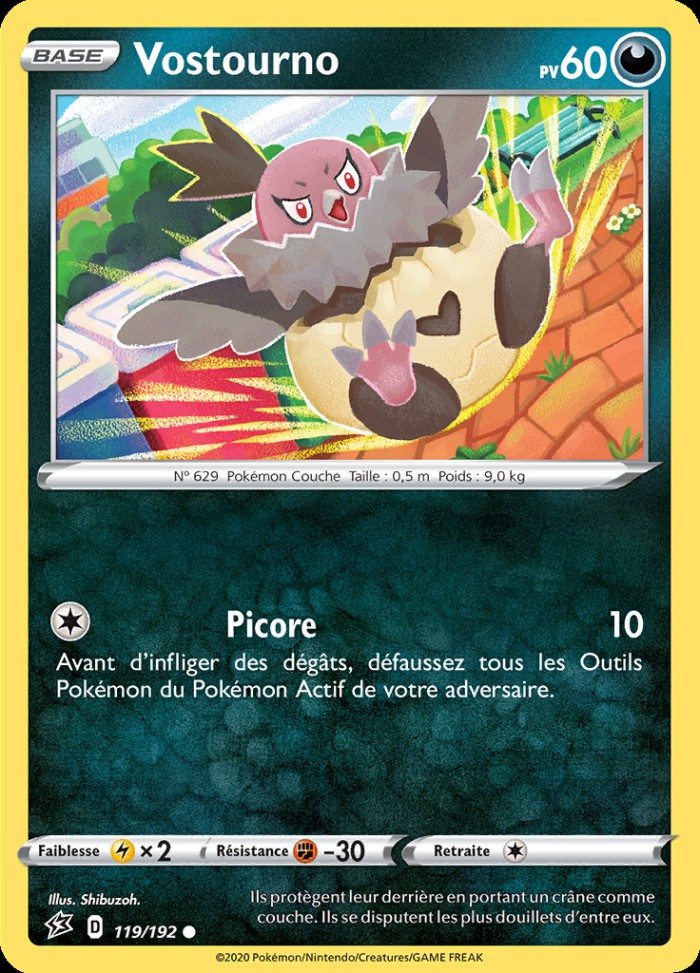 Carte Pokémon: Vostourno