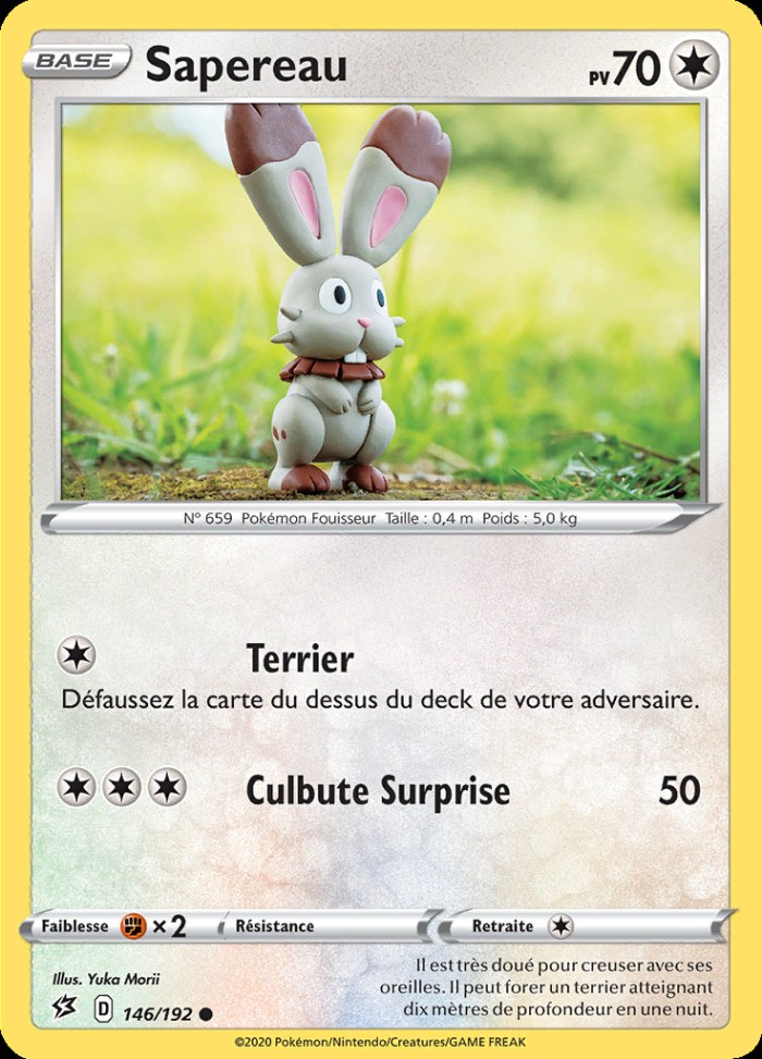 Carte Pokémon: Sapereau