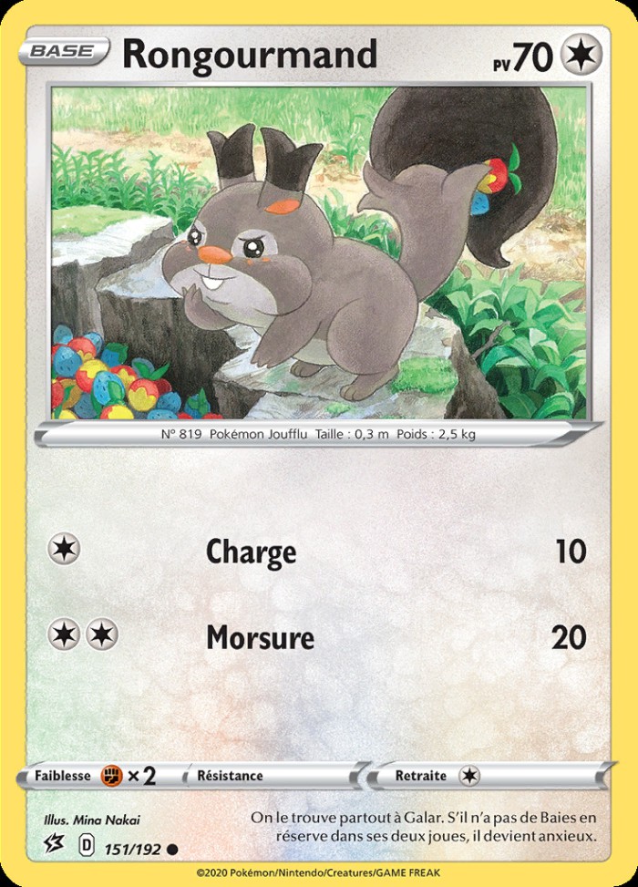 Carte Pokémon: Rongourmand