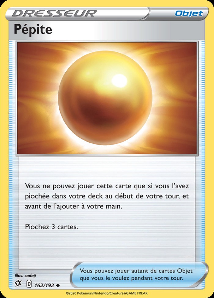 Carte Pokémon: Pépite