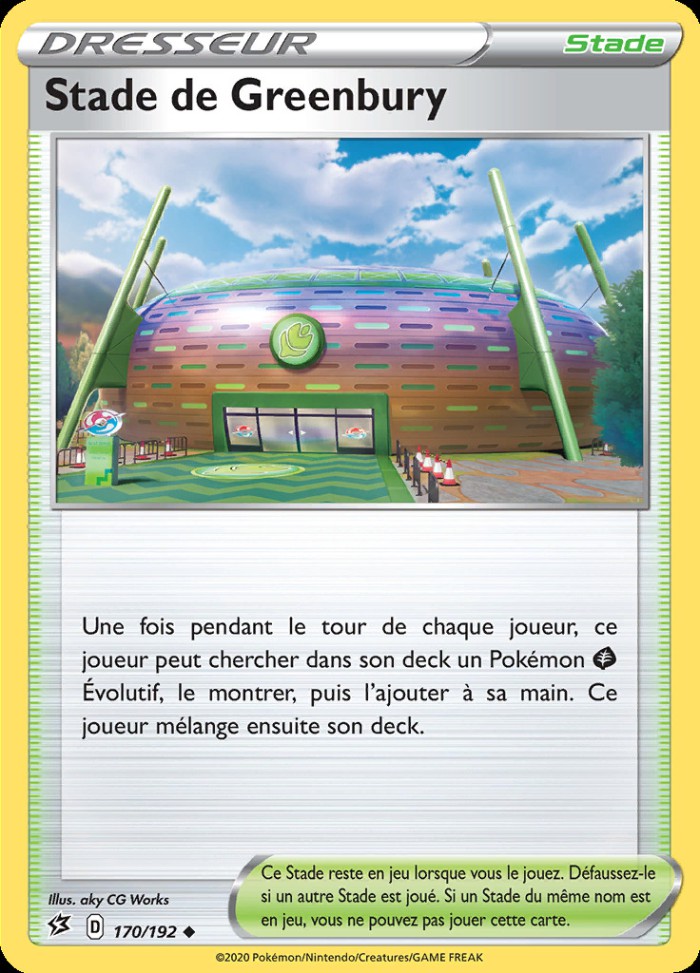 Carte Pokémon: Stade de Greenbury