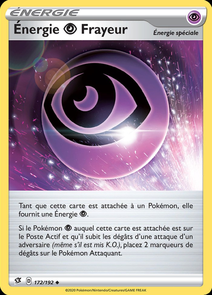 Carte Pokémon: Énergie Psy Frayeur