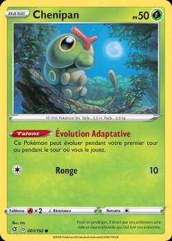 Carte Pokémon: Chenipan