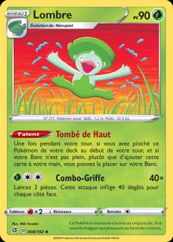 Carte Pokémon: Lombre