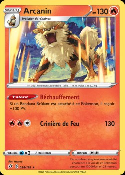 Carte Pokémon: Arcanin