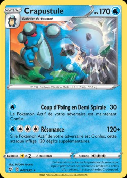 Carte Pokémon: Crapustule