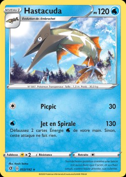 Carte Pokémon: Hastacuda