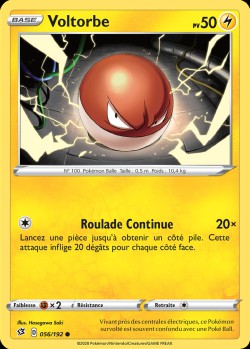 Carte Pokémon: Voltorbe